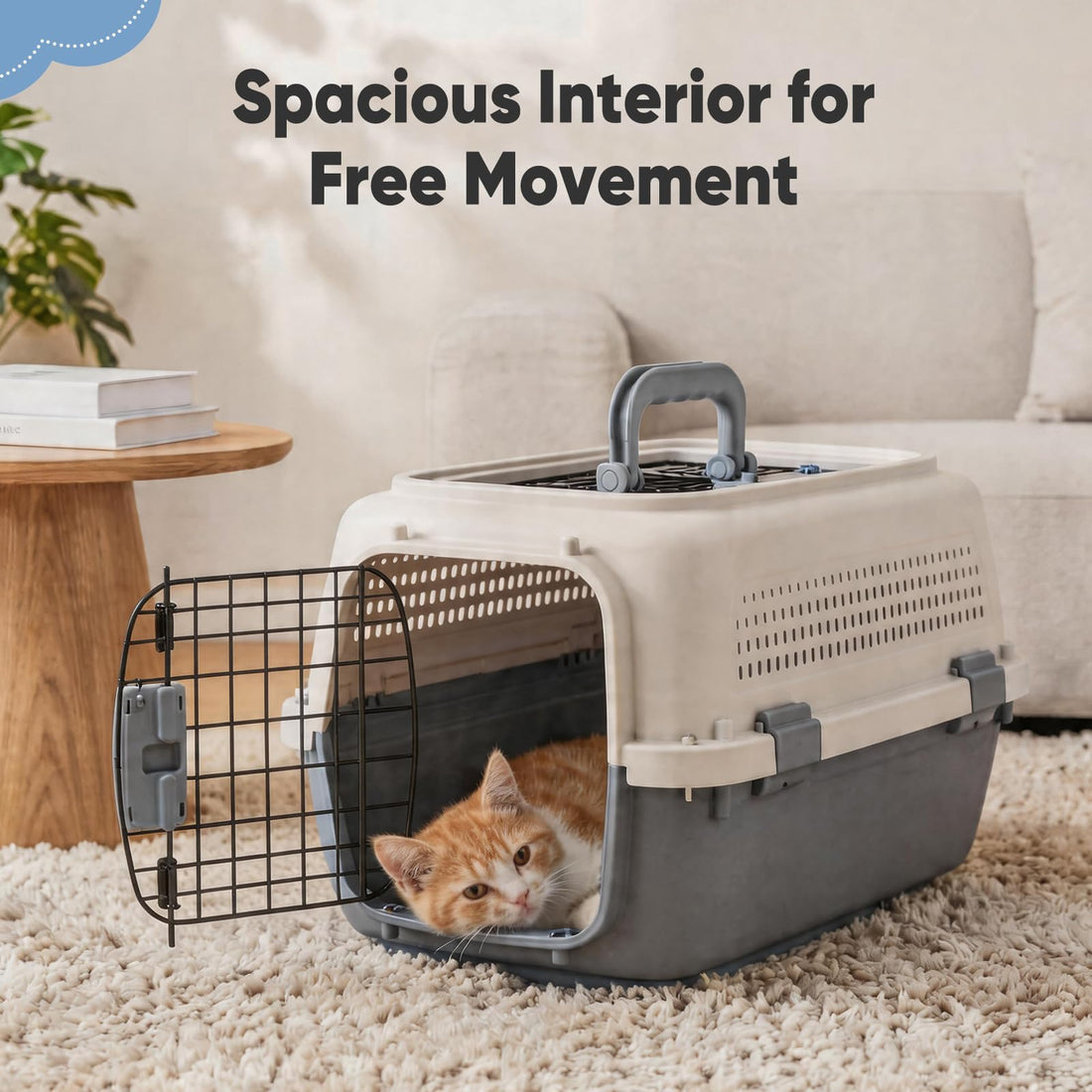 Airline-Approved Small Dog & Cat Carrier