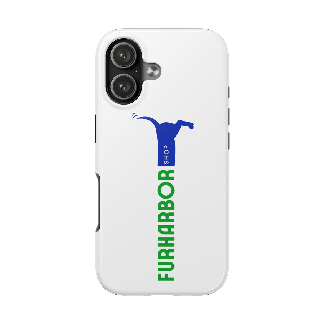 Fur Harbor Tough Phone Case — Durable Protective Phone Cover with Nautical Harbor Logo