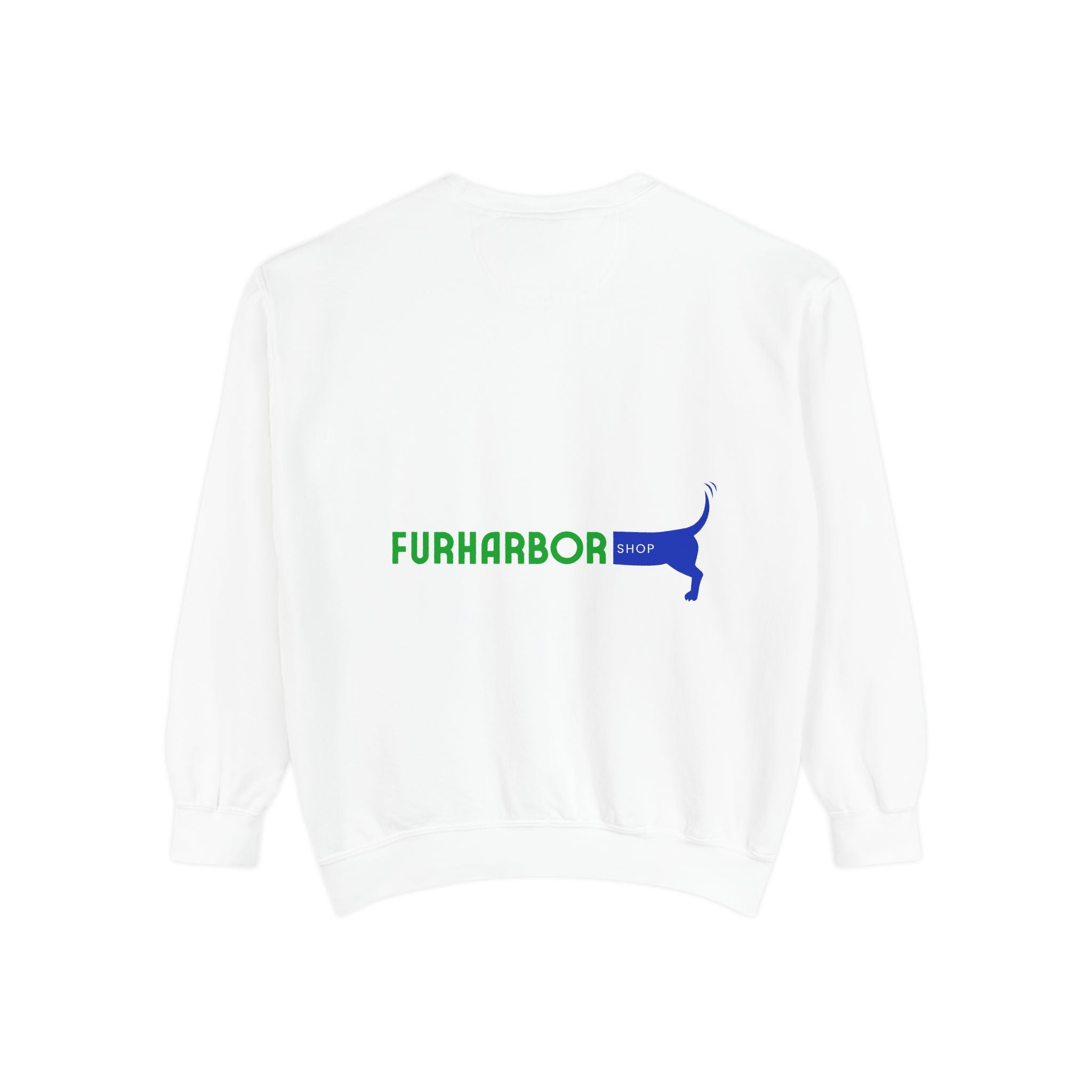 Fur Harbor Crewneck Sweatshirt — Coastal Logo Pullover