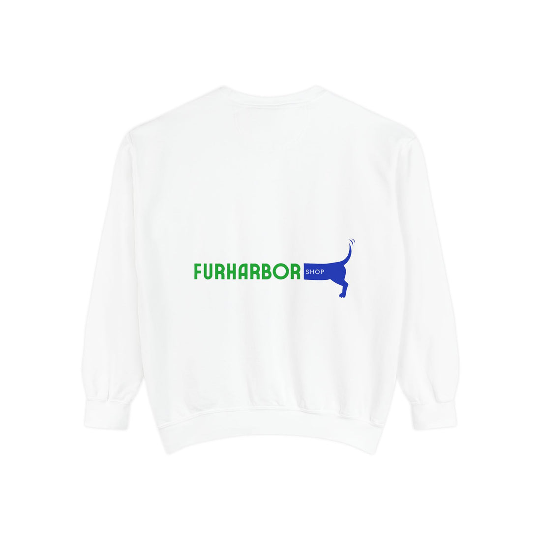 Fur Harbor Crewneck Sweatshirt — Coastal Logo Pullover