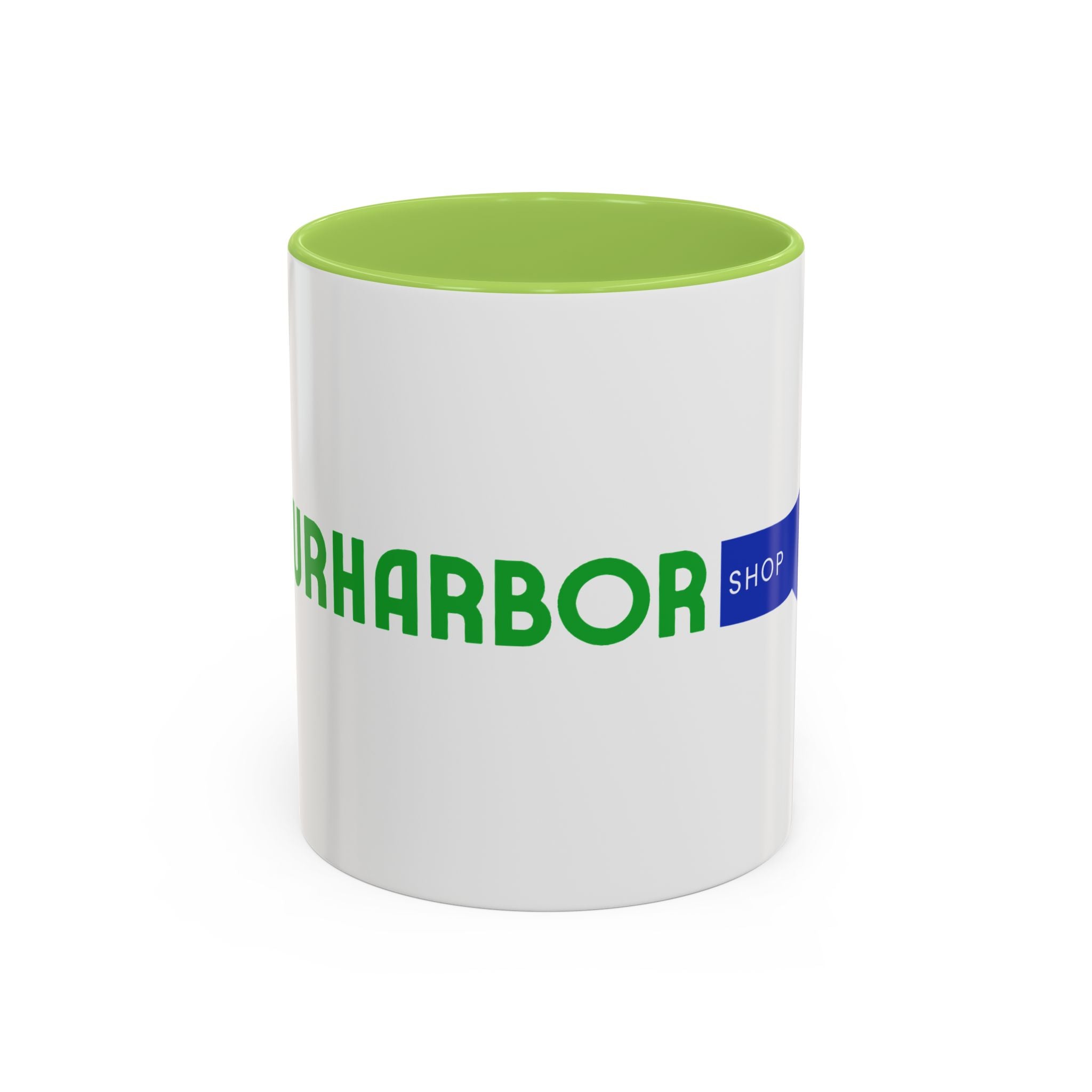 Harbor Shop Dog Logo Accent Coffee Mug (11/15oz)