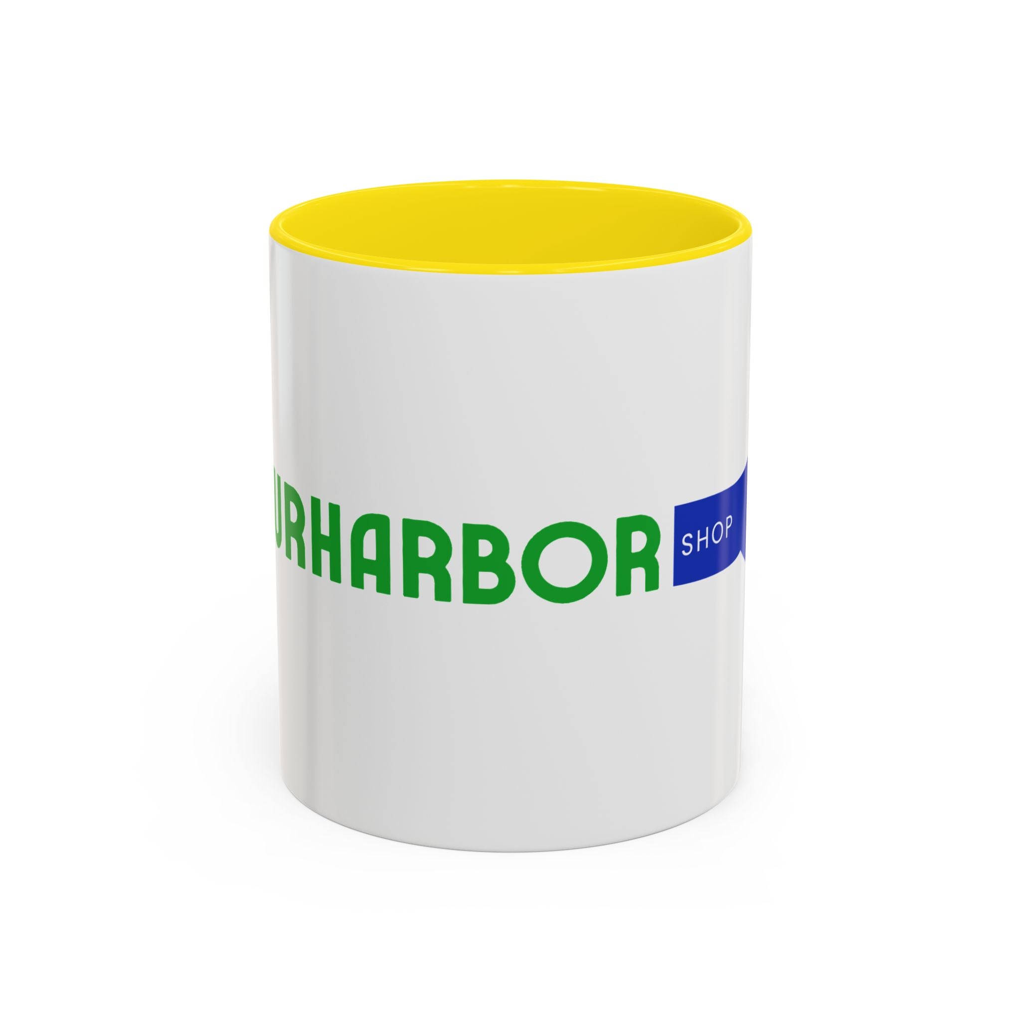 Harbor Shop Dog Logo Accent Coffee Mug (11/15oz)