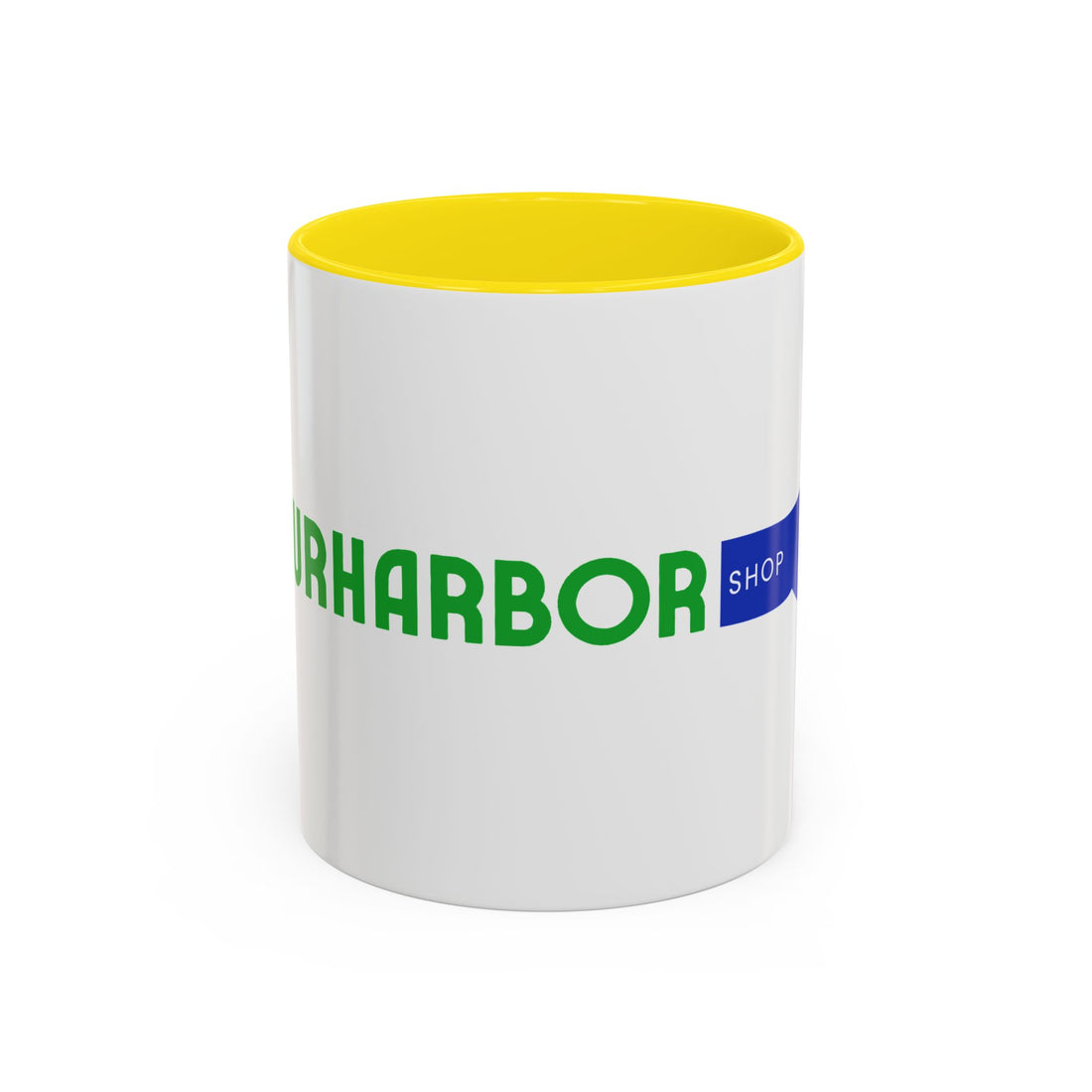 Harbor Shop Dog Logo Accent Coffee Mug (11/15oz)