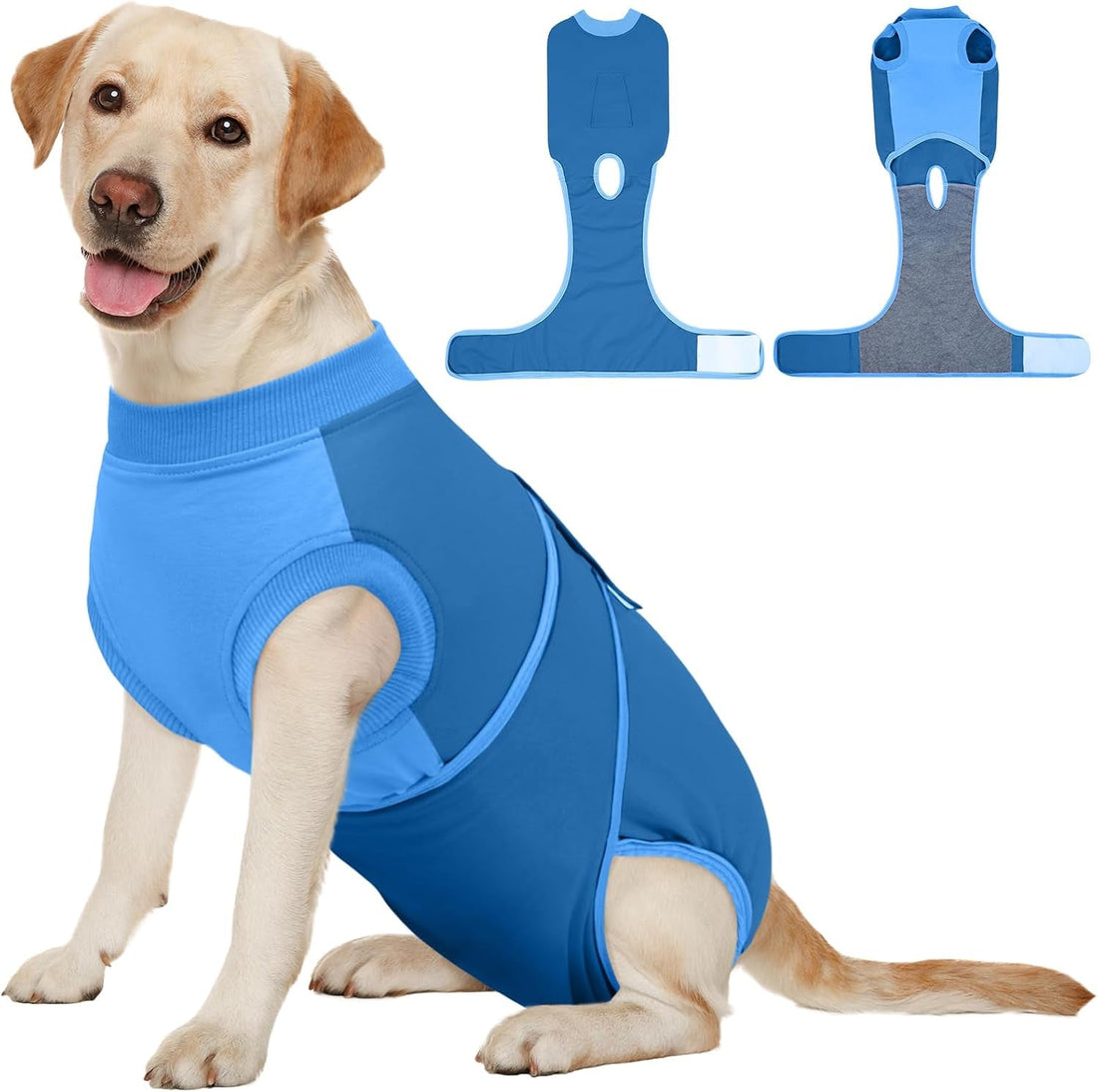 Female Dog Recovery Suit After Spay, XS–2XL