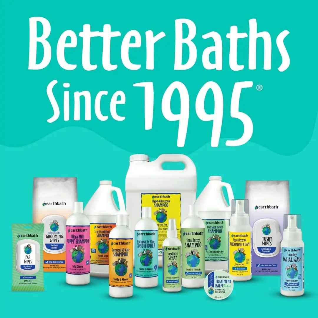 Earthbath Oatmeal & Aloe Dog Shampoo and Conditioner Set for Dry Itchy Skin