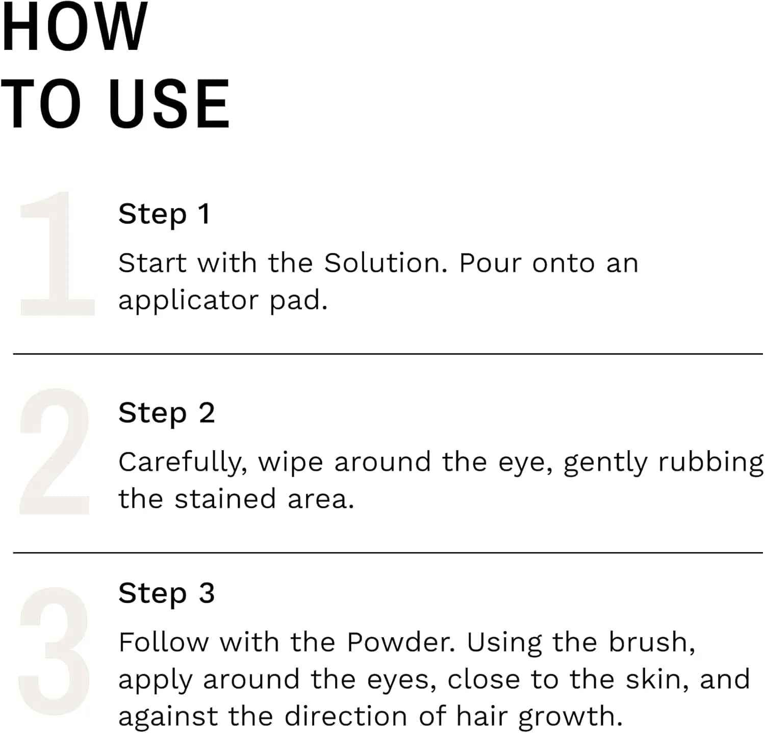 Eye Envy Dog Tear Stain Remover Kit w Brush Pads Powder 30–45 Day