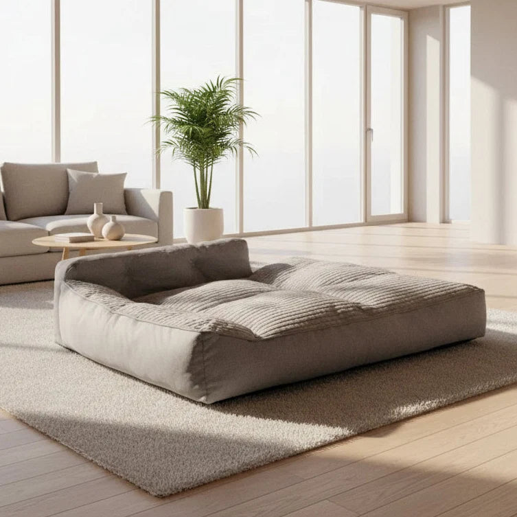 Human Size Dog Bed – Large Cooling Mattress Sofa for Adults and Pets