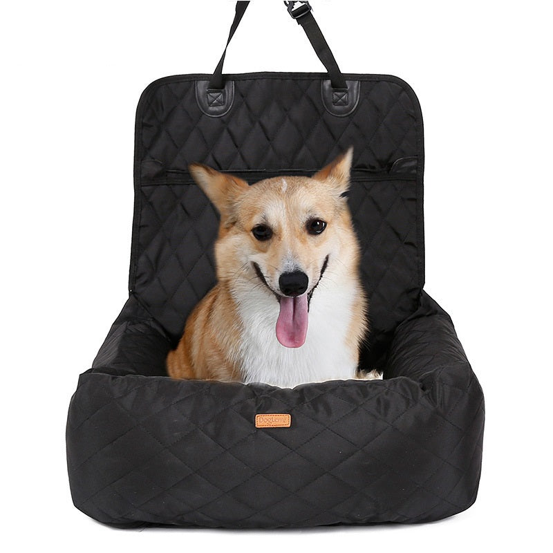 2-in-1 Folding Pet Carrier & Car Seat Bed