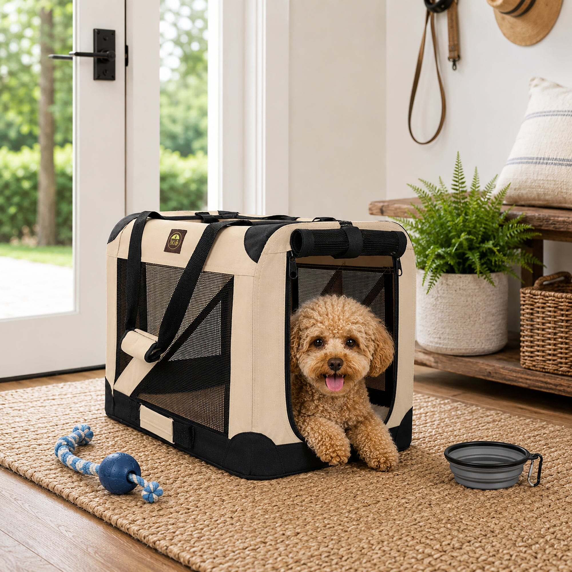 Pet Life 360° Vista View Folding Pet Crate