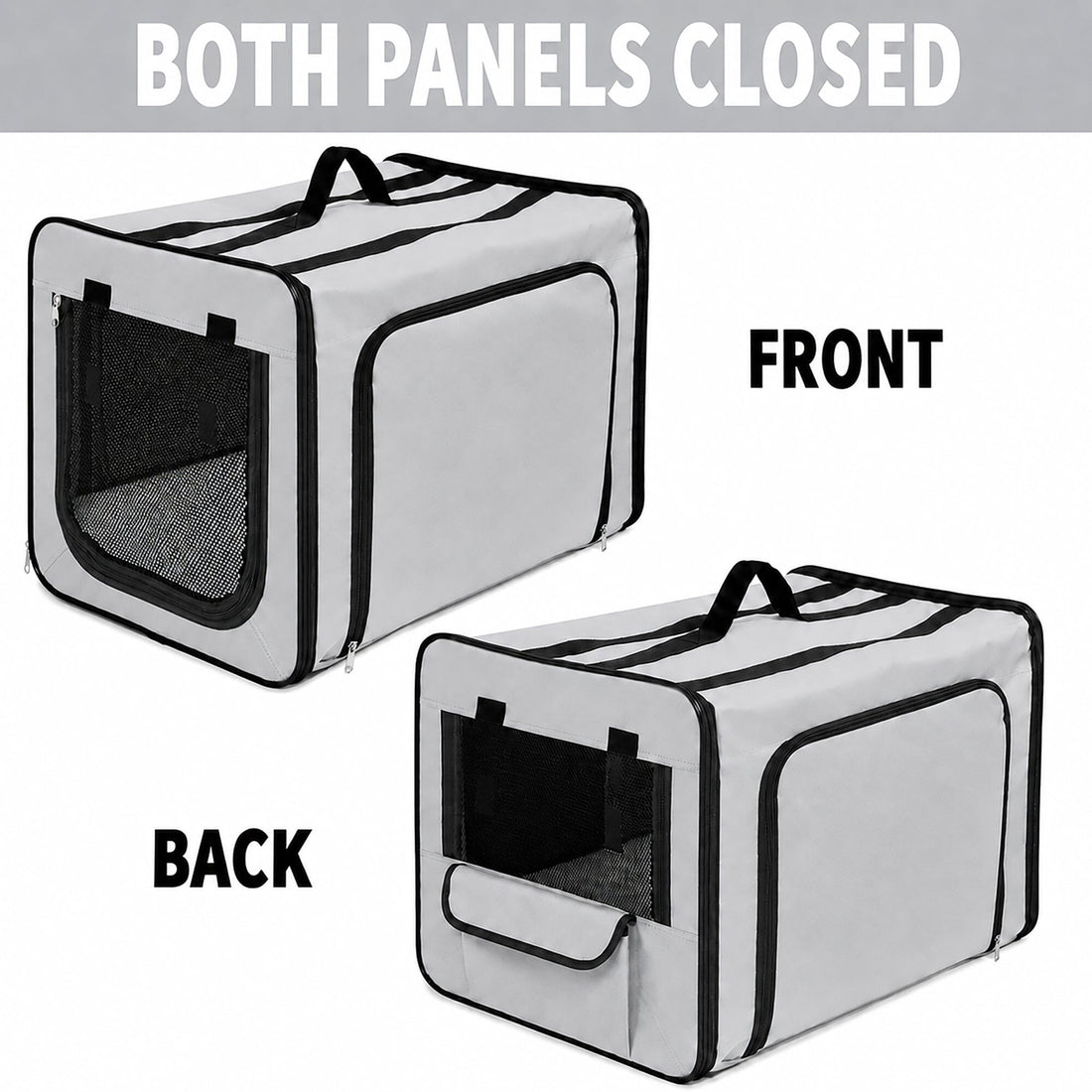 Pet Life Capacious Expandable Folding Pet Crate
