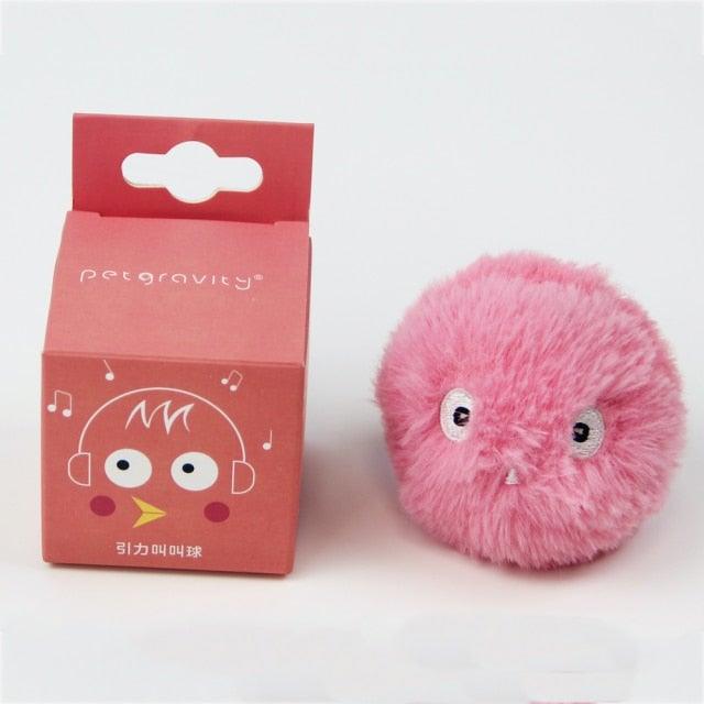 Interactive Catnip Chirping Plush Cat Toy