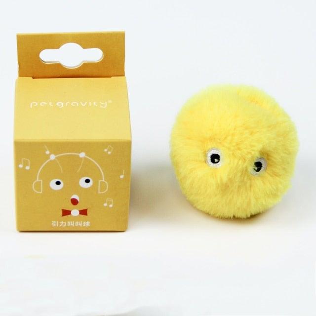 Interactive Catnip Chirping Plush Cat Toy